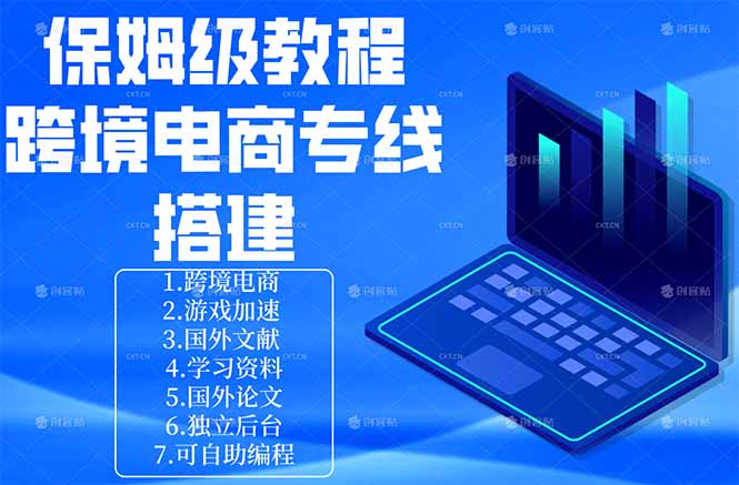 保姆级教程:手把手教你搭建跨境电商专线