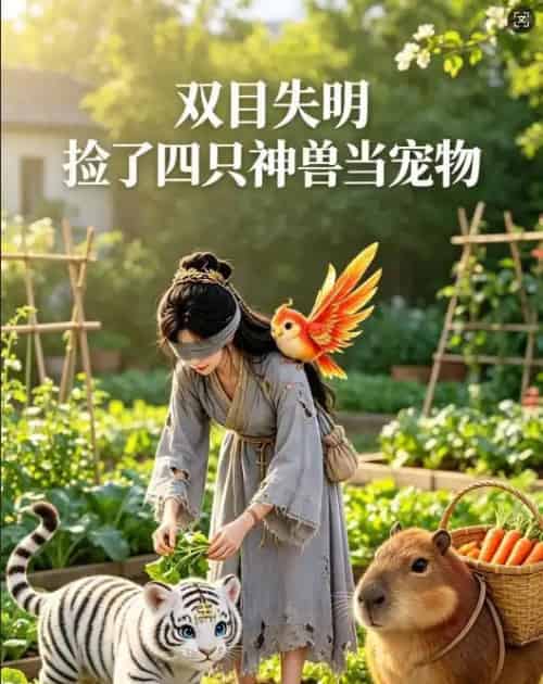 双目失明,捡了四只神兽当宠物(29集全)动漫-初遇资源网