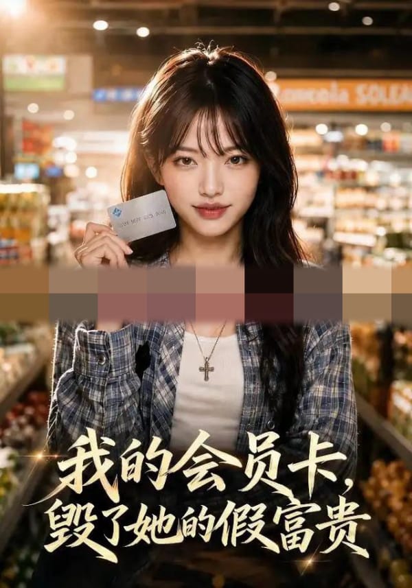 我的会员卡,毁了她的假富贵(30集全) AI短剧-初遇资源网