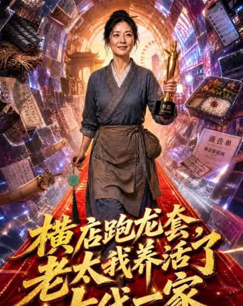 横店跑龙套，老太我养活了古代一家（41集全）AI-初遇资源网