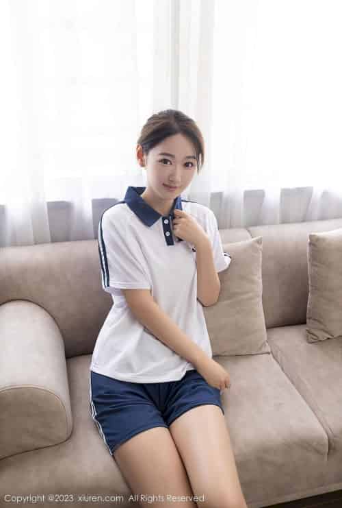 [秀人XiuRen] No.7091 唐安琪 – 学妹装扮+曼妙身姿性感写真-初遇资源网