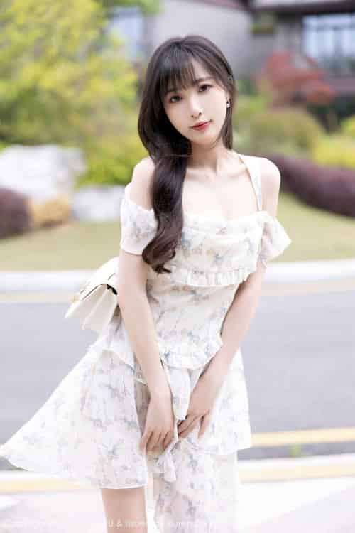 [XIAOYU语画界] VOL.1058 模特林星阑 – 婚纱服饰+白色丝袜贵州旅拍