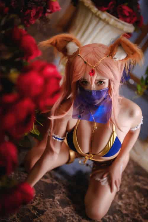 [Cosplay]抱走莫子 – 玉藻の前 
