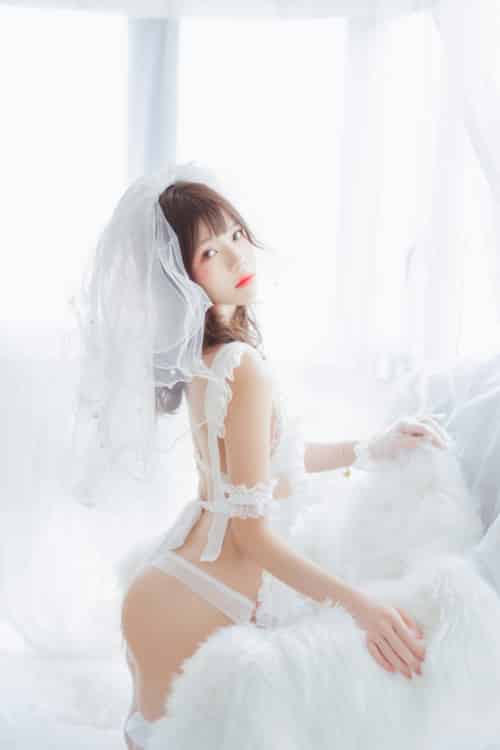 [Cosplay]桜桃喵 – 轻纱-初遇资源网