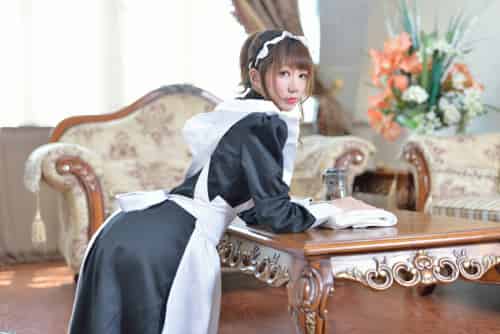 [Cosplay]NAGISA魔物喵 – vol.07 女仆小姐 图套-初遇资源网
