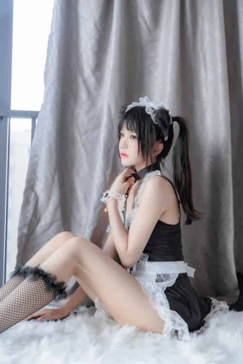 桜桃喵系列写真Vol.029 – 黑猫妹抖-初遇资源网