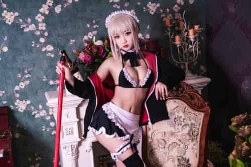 [Cosplay]鬼畜瑶在不在 – 黑呆女仆 