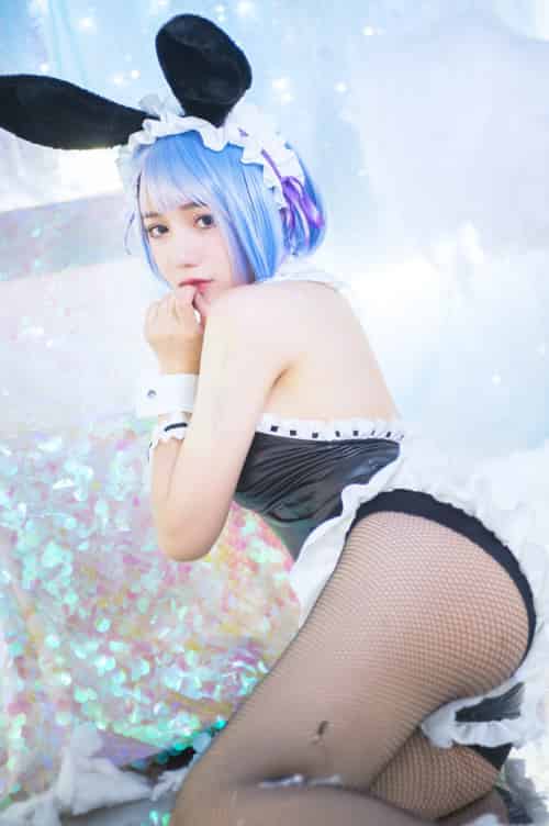[Cosplay]洛丽塔大哥 – 蕾姆兔女郎-初遇资源网