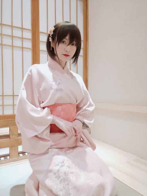 Coser小姐姐白银 – 和服温泉-初遇资源网