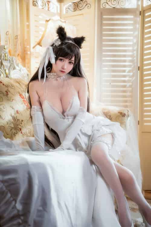 Cosplay鳗鱼霏儿 – 碧蓝航线 爱宕-初遇资源网