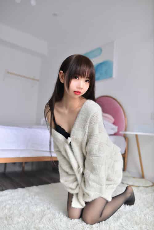 [Cosplay]雪琪 – 毛衣少女 