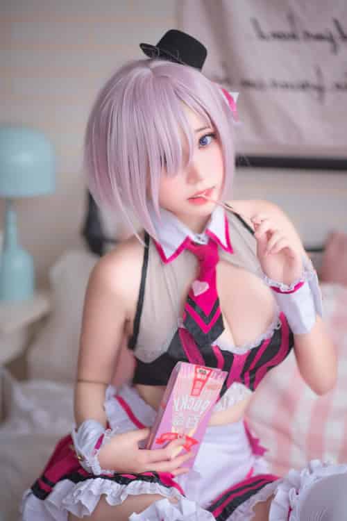[Cosplay][菌烨tako]玛修·基列莱特-初遇资源网