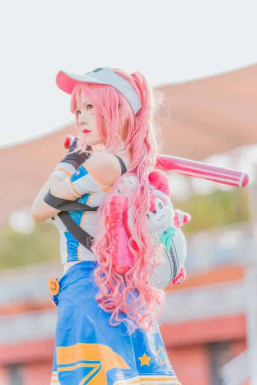 萝莉风COS 桜桃喵 – 木兰星元-初遇资源网