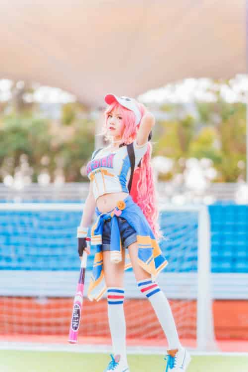 萝莉风COS 桜桃喵 – 木兰星元 