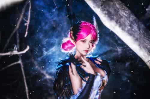萝莉风COS 桜桃喵 – 小乔天鹅之梦-初遇资源网