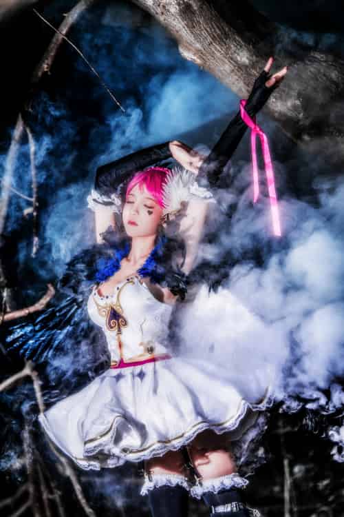 萝莉风COS 桜桃喵 – 小乔天鹅之梦 