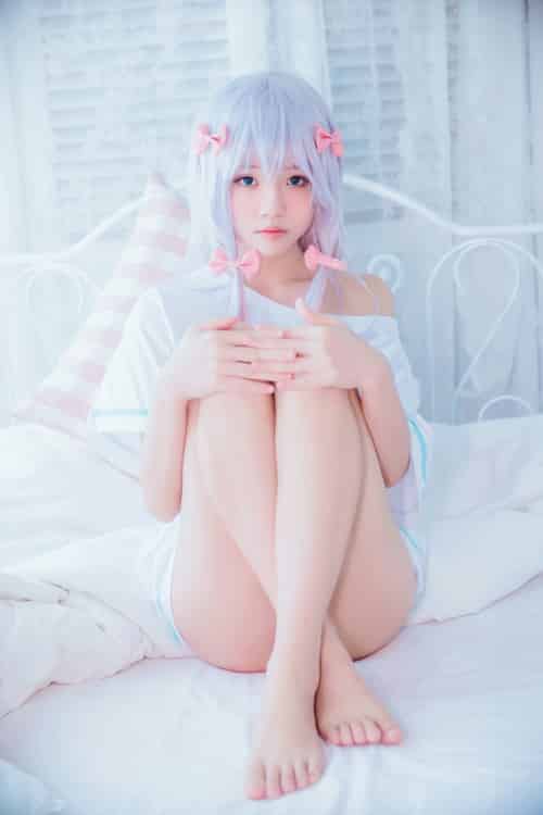 萝莉风COS 桜桃喵 – 纱雾COS 