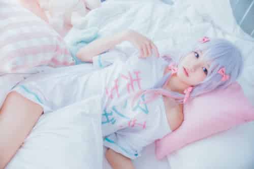萝莉风COS 桜桃喵 – 纱雾COS 