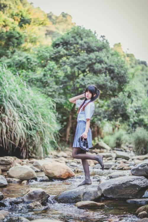 萝莉风COS 桜桃喵 – 死库水 