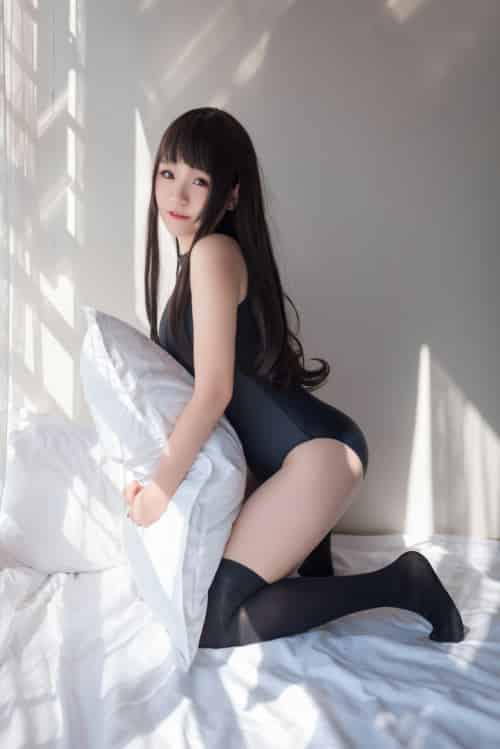 性感人气COSER Yoko宅夏Cos – 开胸泳衣2 