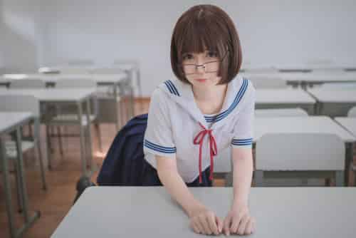 白金Saki写真 – 蘑菇头-初遇资源网