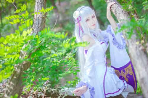 [Cosplay]从零开始的异世界生活 艾米莉娅 精美Cos 