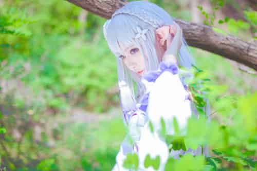 [Cosplay]从零开始的异世界生活 艾米莉娅 精美Cos-初遇资源网