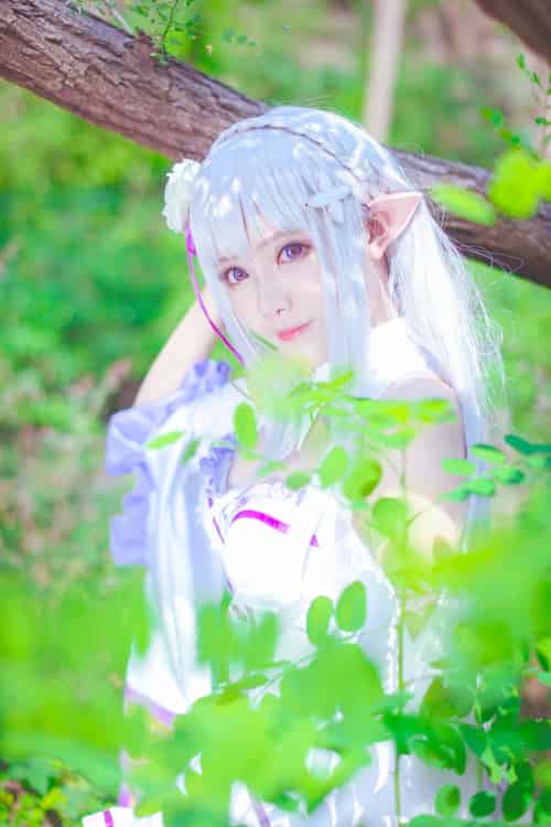 [Cosplay]从零开始的异世界生活 艾米莉娅 精美Cos 