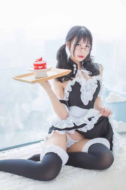 COS美女 逐月SU写真 – 女仆 