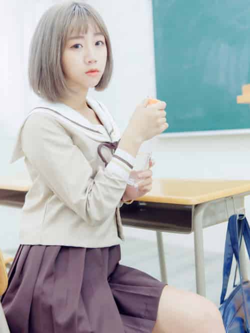 [JUICY]多汁女孩阮靖貽 水手服挑逗可爱单纯学生 
