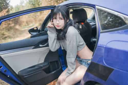 COSER美女逐月su – 车内篇-初遇资源网