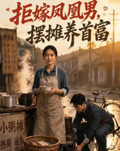 拒嫁风凰男，摆摊养首富（50集全）AI-初遇资源网
