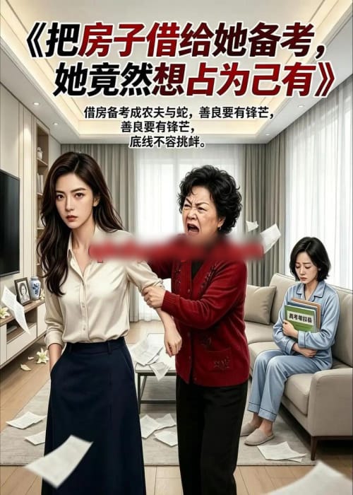 把房子借给她备考,她竟然想占为己有 把房子借给她备考,她竟然想占为己有