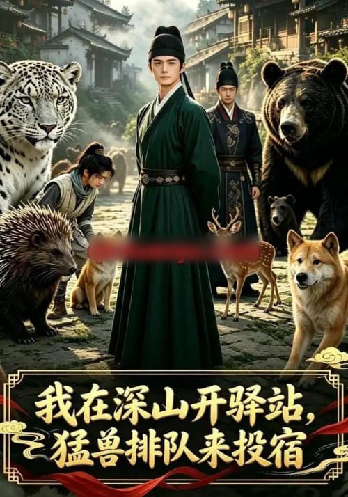 我在深山开驿站,猛兽排队来投宿(65集全)AI短剧-初遇资源网