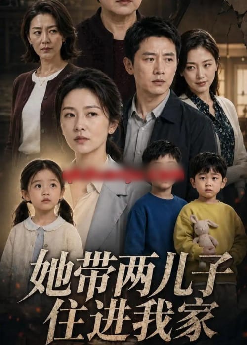 她带两儿子住进我家（78集全）AI短剧-初遇资源网