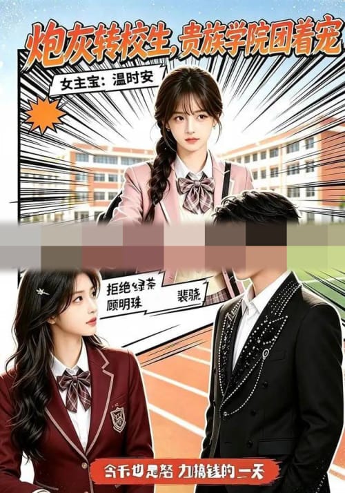 炮灰转校生,贵族学院团着宠(65集全)AI短剧-初遇资源网