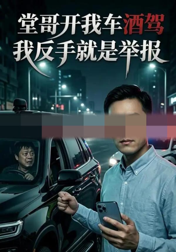 堂哥开我车酒驾：我反手就是举报（40集全） AI短剧-初遇资源网