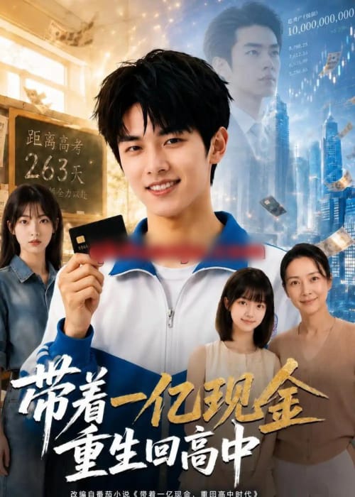 带着一亿现金重生回高中（73集全）AI短剧 - 夸克短剧