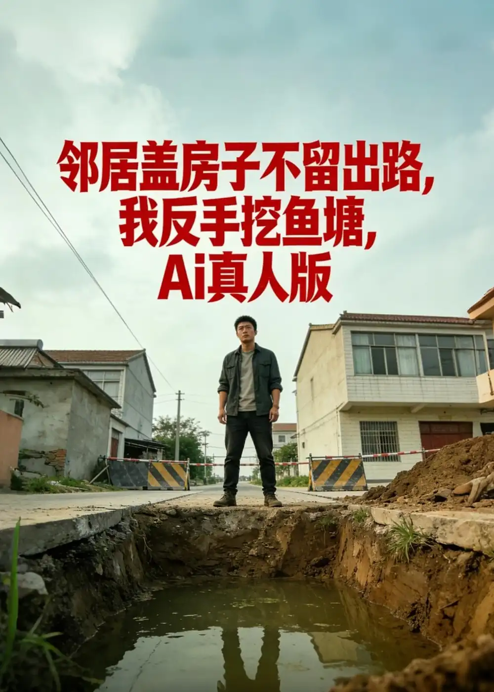 邻居盖房子不留出路我反手挖鱼塘Ai真人版(17集)Ai短剧-初遇资源网