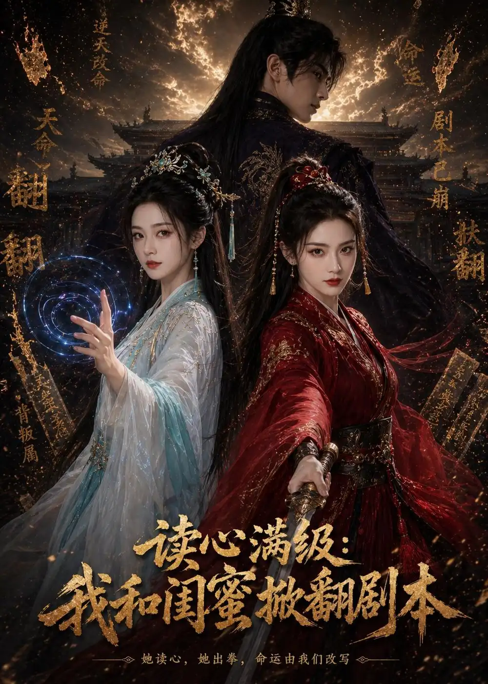读心满级我和闺蜜掀翻剧本（30集）Ai短剧-初遇资源网