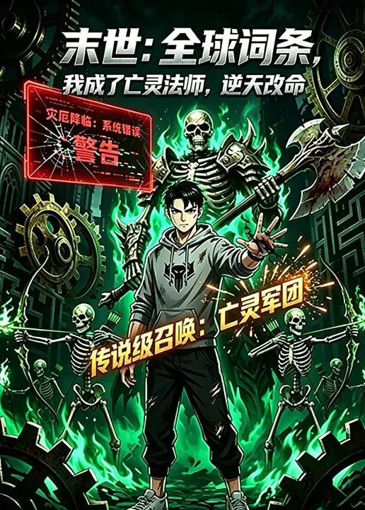 末世全球词条我成了亡灵法师，逆天改命（25集）动漫-初遇资源网