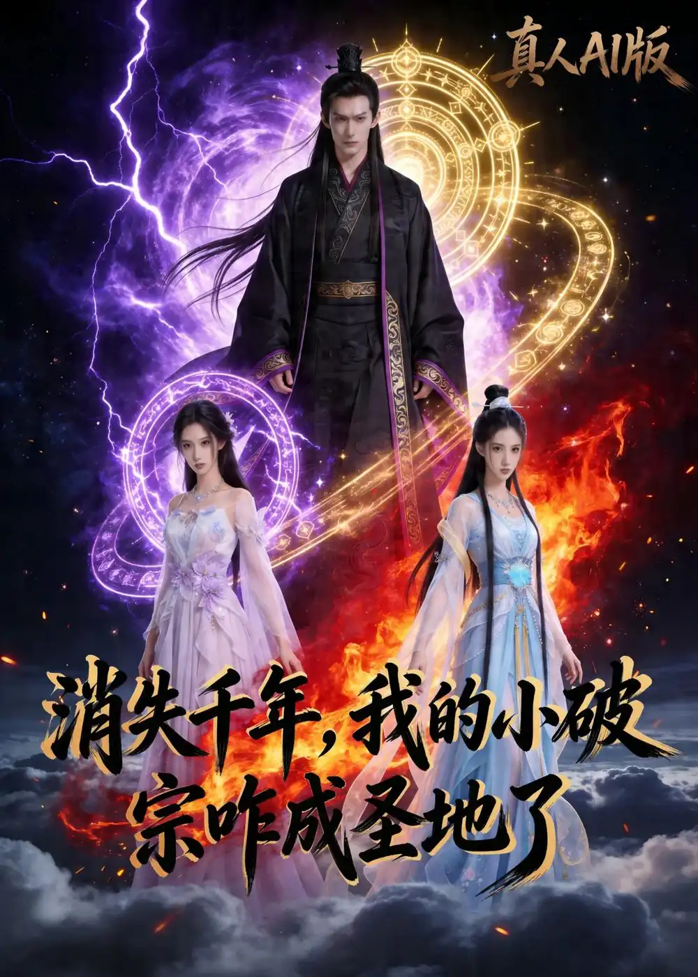 消失千年我的小破宗咋成圣地了真人AI版(66集)Ai短剧-初遇资源网