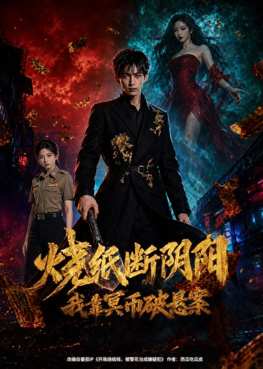 烧纸断阴阳我靠冥币破悬案（83集）Ai短剧-初遇资源网
