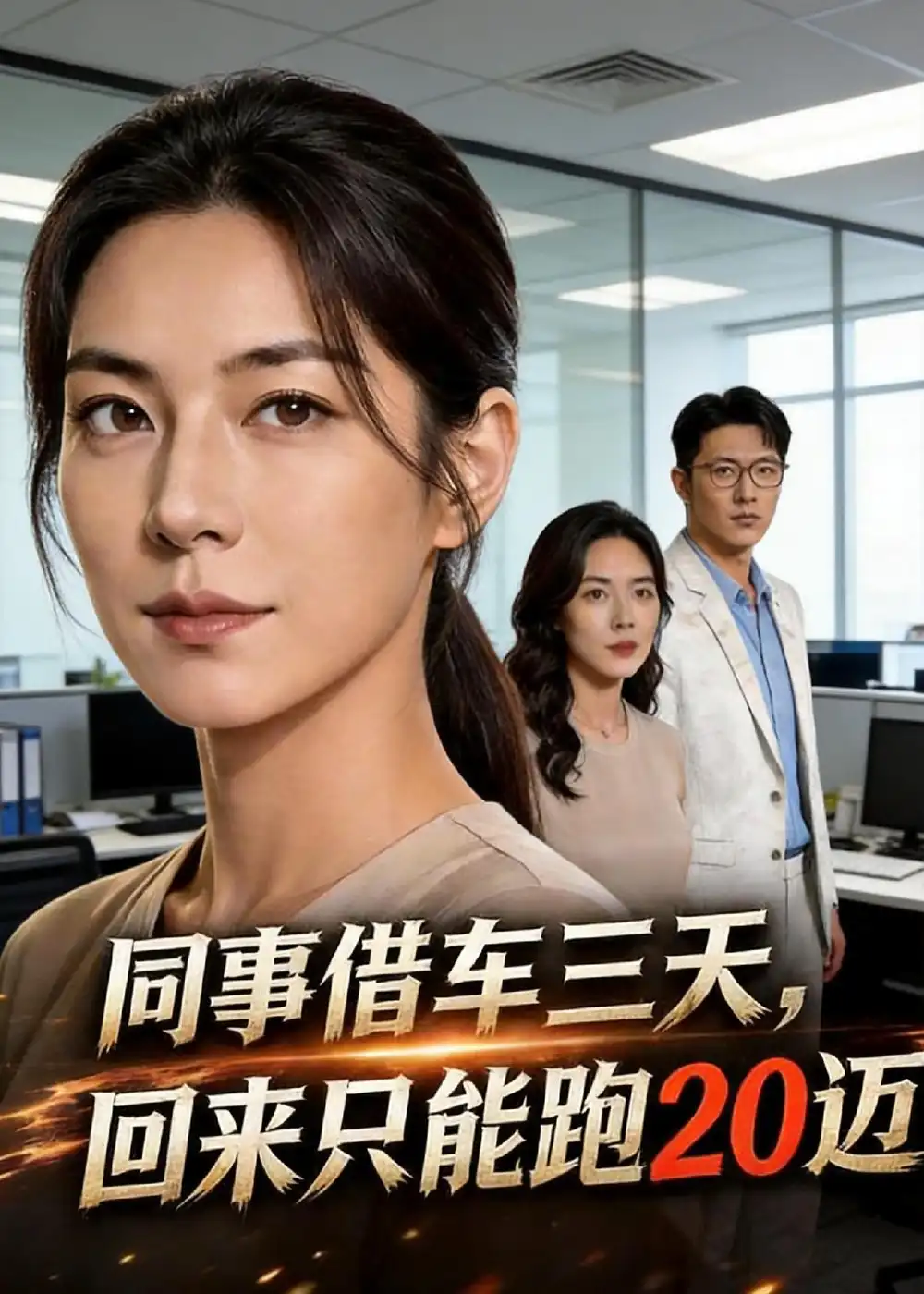 同事借车三天回来只能跑20迈(30集)Ai短剧-初遇资源网