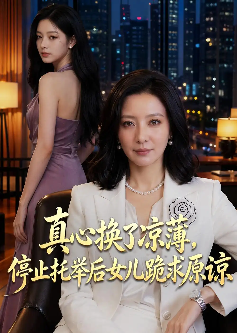 真心换了凉薄停止托举后女儿跪求原谅（28集）Ai短剧-初遇资源网