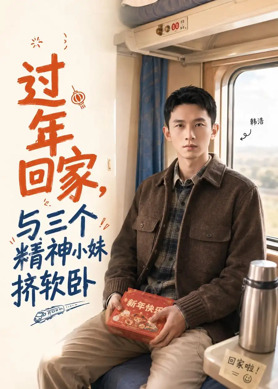 过年回家与三个精神小妹挤软卧（74集）-初遇资源网