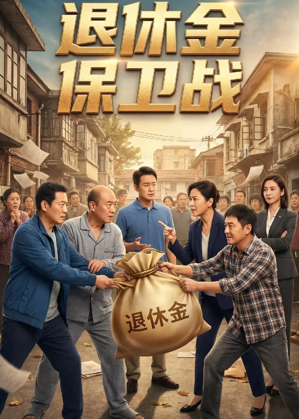 退休金保卫战(46集)Ai短剧-初遇资源网