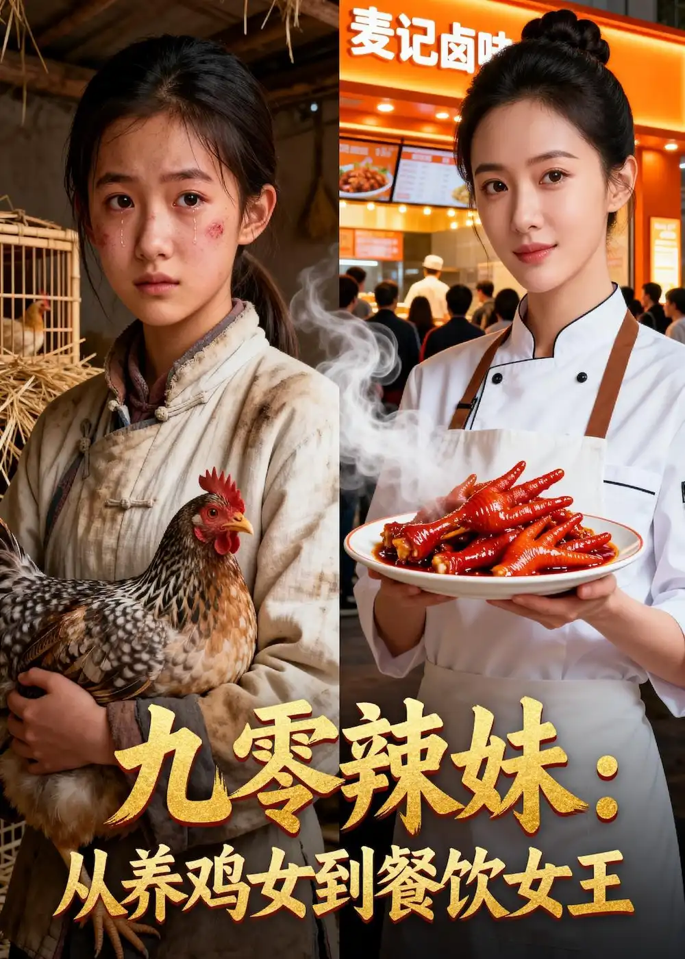 九零辣妹从养鸡女到餐饮女王（59集）Ai短剧-初遇资源网