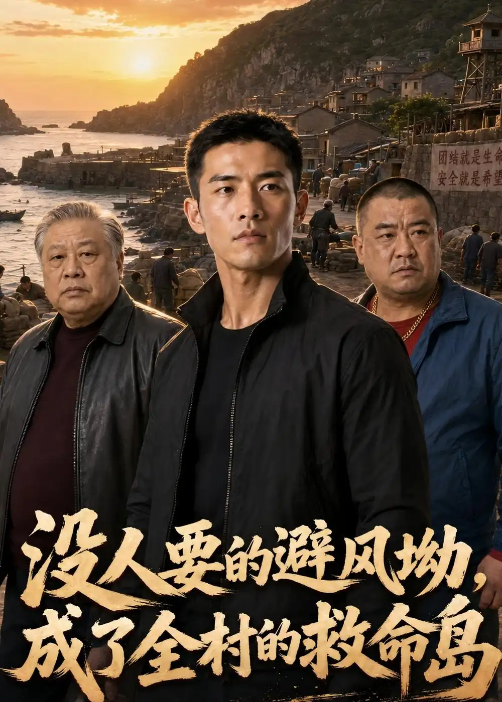 没人要的避风坳成了全村的救命岛(56集)AI短剧-初遇资源网