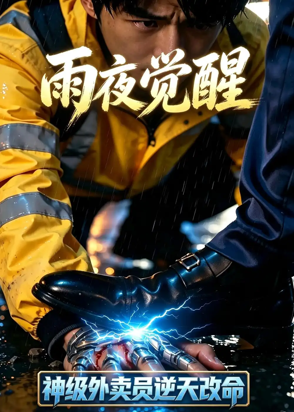 雨夜觉醒神级外卖员逆天改命(30集)AI短剧-初遇资源网